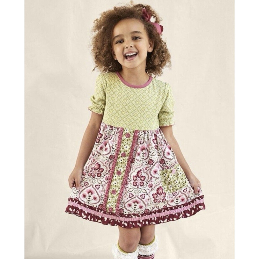MATILDA JANE Heart To Heart Daydream Floral‎  Dress Sz 8